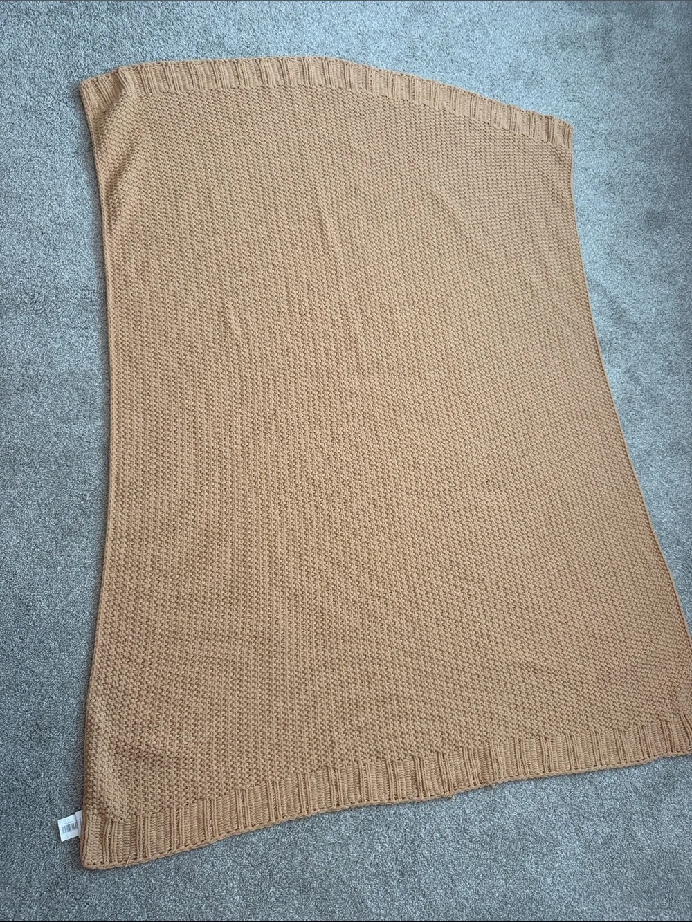 Threshold Camel Throw Blanket
